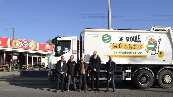 Béthune : l'huile de friture fait rouler les camions-poubelles